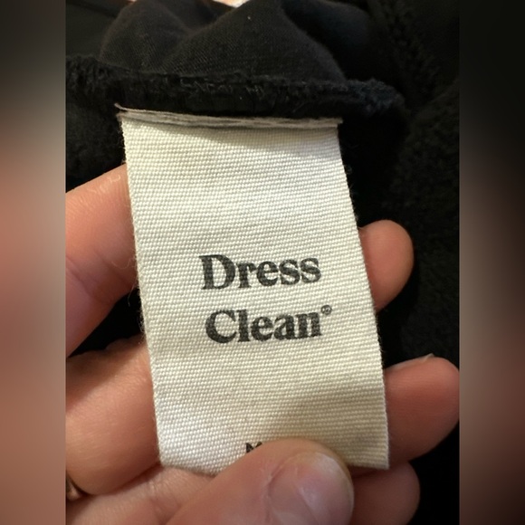 MATE the label Organic Fleece Relaxed Pocket Sweatpant in jet black size large - Picture 5 of 11